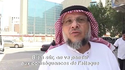 Des habitants de Riyad réagissent aux attaques contre les installations pétrolières d'Aramco