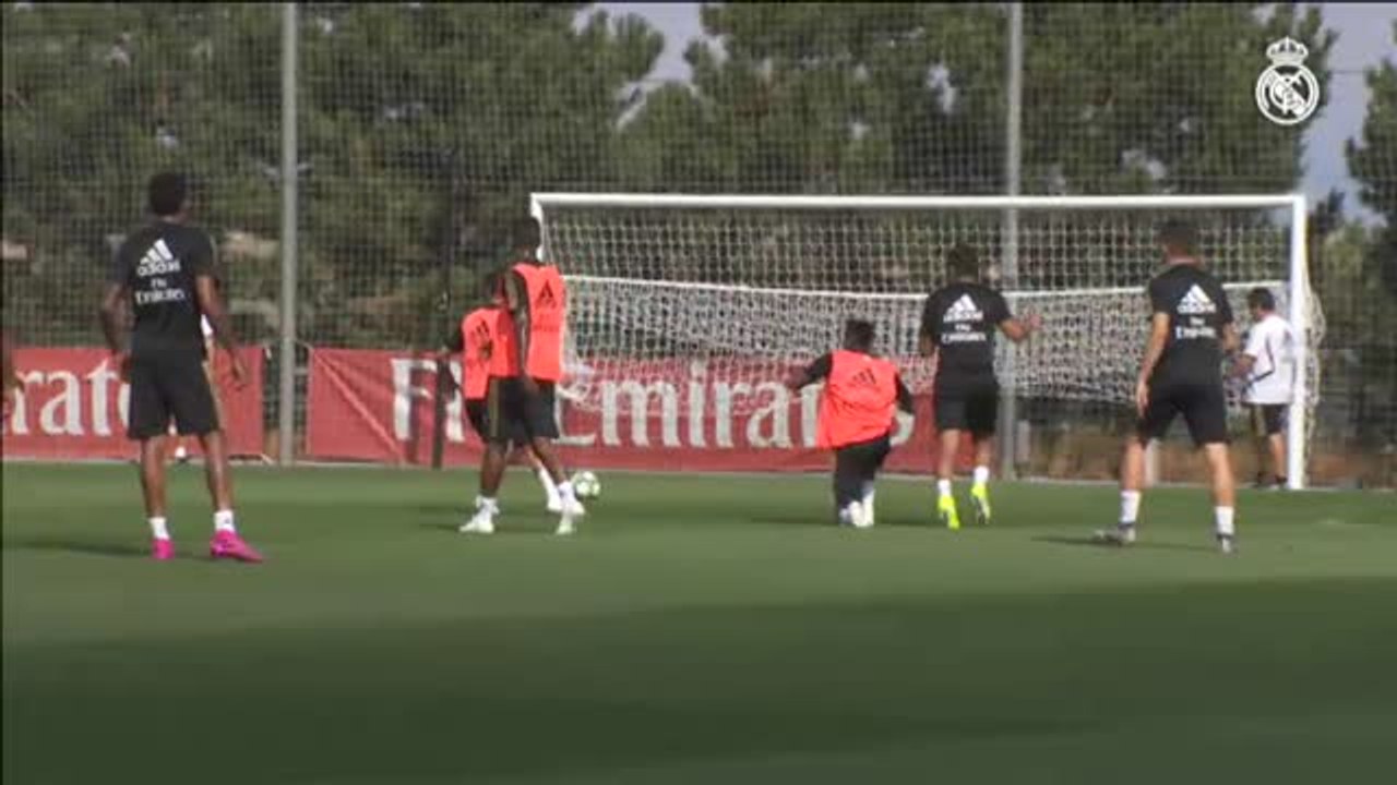 El Real Madrid se prepara para el partido contra el PSG