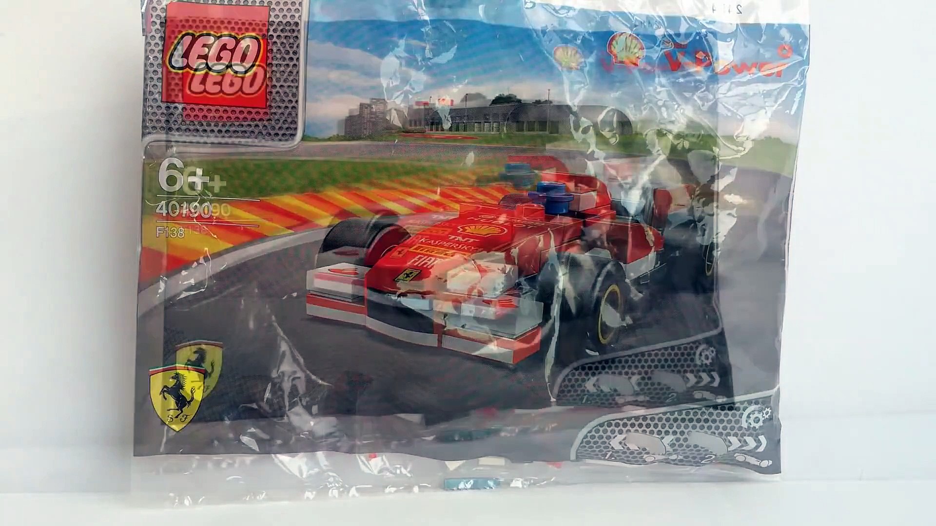 boykot Tilbagekaldelse inerti Lego Shell Ferrari F138 2014 V Power Collection 40190 - Unboxing Demo  Review - video Dailymotion