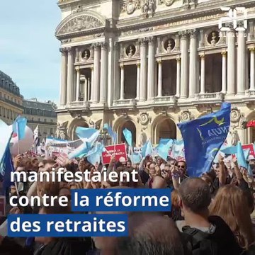 Réforme des retraites: Les professions libérales dans la rue