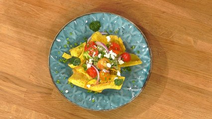 Chips de banane plantains et guacamole