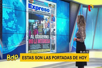 Así informan las portadas este lunes 16 de septiembre