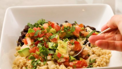 How to Make Black Bean-Quinoa Buddha Bowl