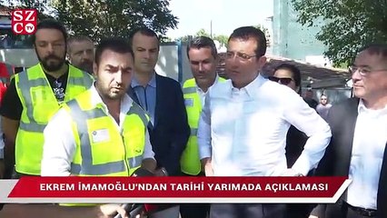 İmamoğlu'ndan tarihi yarımada açıklaması