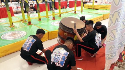 LION DANCE | đoàn Lân sư rồng Quan Trung Than thi cup CresCent Mall Lần 5 2019