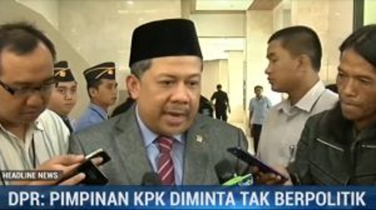 Fahri Hamzah Ingatkan Pimpinan KPK Tak Berpolitik