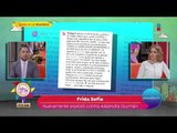 ¡Frida Sofía vuelve a arremeter contra Alejandra Guzmán! | Sale el Sol