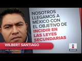 Vocero de la CNTE responde a AMLO por plazas a normalistas | Noticias con Ciro Gómez Leyva