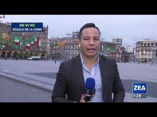 Download Video: Inician preparativos para el Grito en el Zócalo | Noticias con Francisco Zea