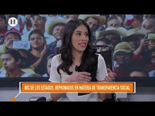 Mariana Molina señaló que el 80% Estados están reprobados en temas de transparencia social