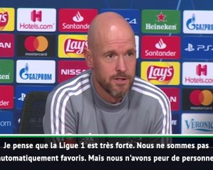Groupe H - Non, la victoire de Lille 5-1 face au PSG n'a pas échappé à ten Hag...