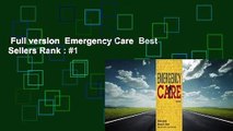 Full version  Emergency Care  Best Sellers Rank : #1