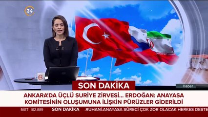 Ankara'daki üçlü Suriye zirvesinin ardından verilen mesajlar