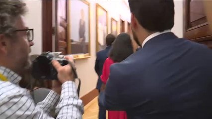 Reunión Casado- Rivera en el Congreso por una investidura condicionada