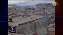 Profunda depresión habría sido la causa para que una mujer intentara lanzarse desde el techo de su vivienda en Quito
