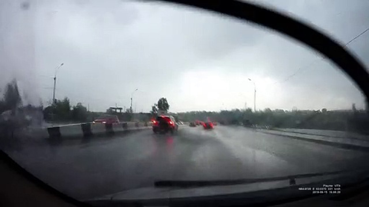 Lightning Tags Car Twice