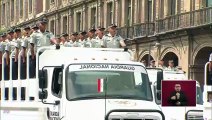 La Guardia Nacional abre el desfile militar por independencia de México