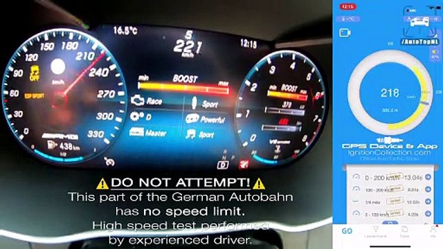 2020 Mercedes C63 S AMG 0-287km/h ACCELERATION & TOP SPEED by AutoTopNL