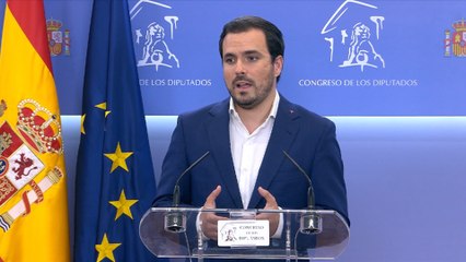 Garzón (IU) le dice al Rey que "todavía hay tiempo"