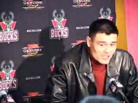 NBA Interview with Yao Ming and Yi Jianlian