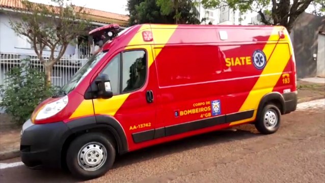 Siate é acionado na Rua Belém, esquina com a Rua Sete de Setembro