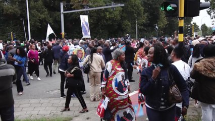 Des centaines de sympathisants ont salué la venue du président congolais en Belgique