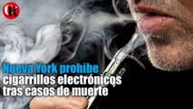 Nueva York prohíbe cigarrillos electrónicos tras casos de muerte