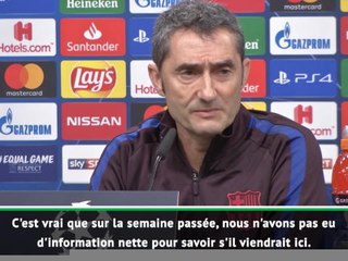 Groupe F - Valverde prudent avec Messi