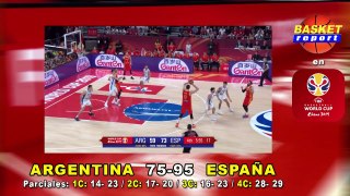 España campeón en FIBA WC 2019 BASKET REPORT 16 SEP de 2019