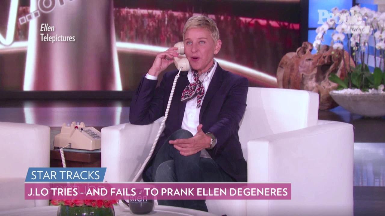 Jennifer Lopez Tries — and Fails — to Prank Ellen DeGeneres