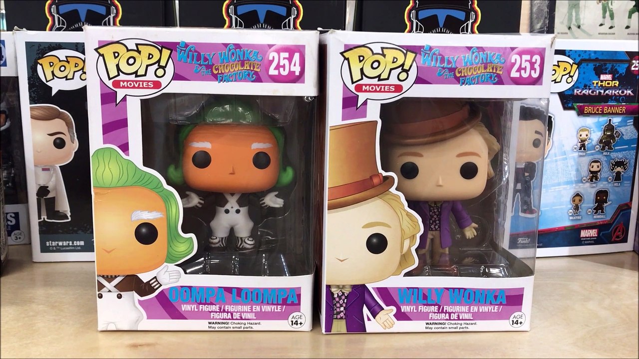 Willy Wonka Chocolate Factory OOMPA LOOMPA Error Funko Pop Vinyl Figures Detailed Look