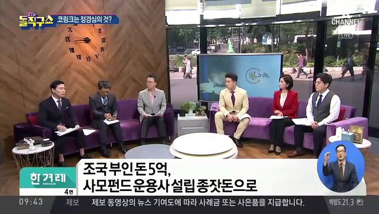 조국 5촌 조카 “정경심 돈으로 코링크 설립”