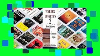 About For Books  Warren Buffett's Three Favorite Books  Review
