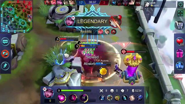 Alice Full Ganking Gameplay Mobile Legends, Enemies Are Not Gone Until Giving Up - AAS Gaming