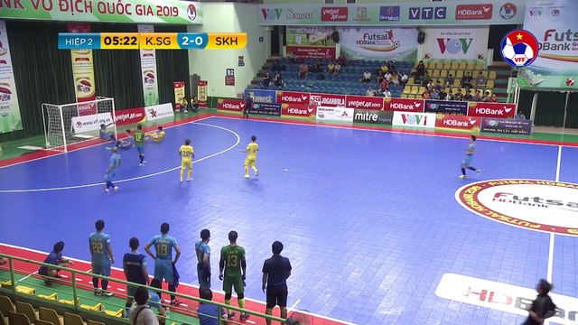 Highlights | Kardiachain SG - Sanvinest Sanna KH | Futsal HDBank 2019 | VFF Channel