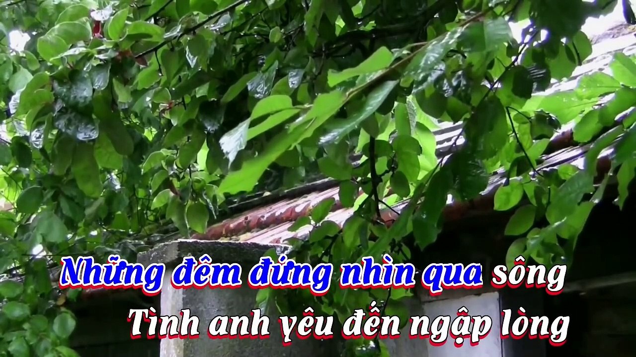 lỡ mai anh chết (Karaoke) tone Nam Full HD