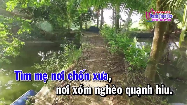 Karaoke THƯƠNG CON CÁ RÔ ĐỒNG - Tone nam [Phối rất hay[