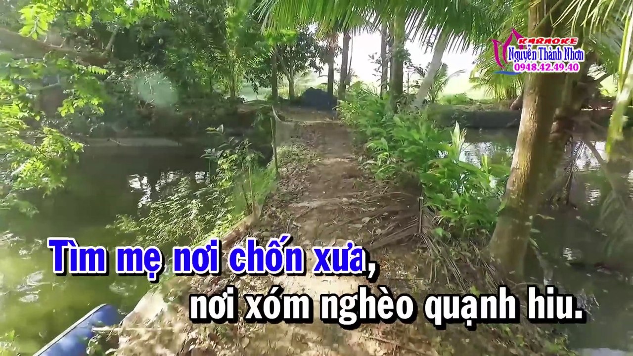 Karaoke THƯƠNG CON CÁ RÔ ĐỒNG - Tone nam [Phối rất hay[