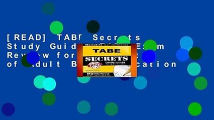 [READ] TABE Secrets Study Guide: TABE Exam Review for the Test of Adult Basic Education