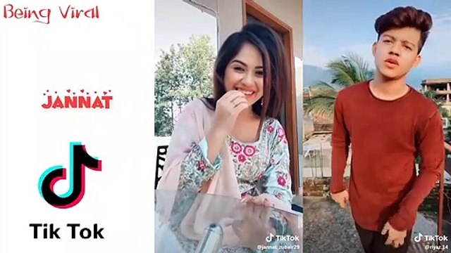 Zindagi Di Paudi Jannat Song Tiktok Videos - Jannat Zubair, Milind Gaba, RIyaz