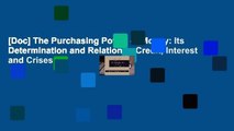 [Doc] The Purchasing Power of Money: Its Determination and Relation to Credit, Interest and Crises