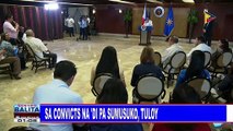 Palasyo: Pag-aresto sa convicts na 'di pa sumusuko, tuloy
