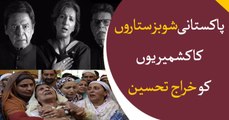 Pakistani celebrities pay  Tribute to Kashmiris