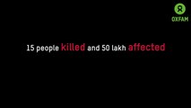 Over 50 lakh people are affected in Assam, save humanity with oxfam india