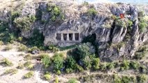 Sinop'un az bilinen tarihi mekanı Boyabat Kaya Mezarları