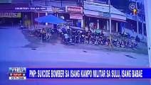PNP: Suicide bomber sa isang kampo militar sa Sulu, isang babae