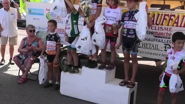 Courses des pré-licenciés/poussins -Chauffailles - le 15/09/2019