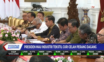 Presiden Mau Industri Tekstil Curi Celah Perang Dagang