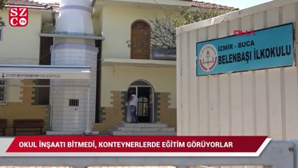 Download Video: Okul bitmedi cami avlusunda konteynerlerde eğitim başladı