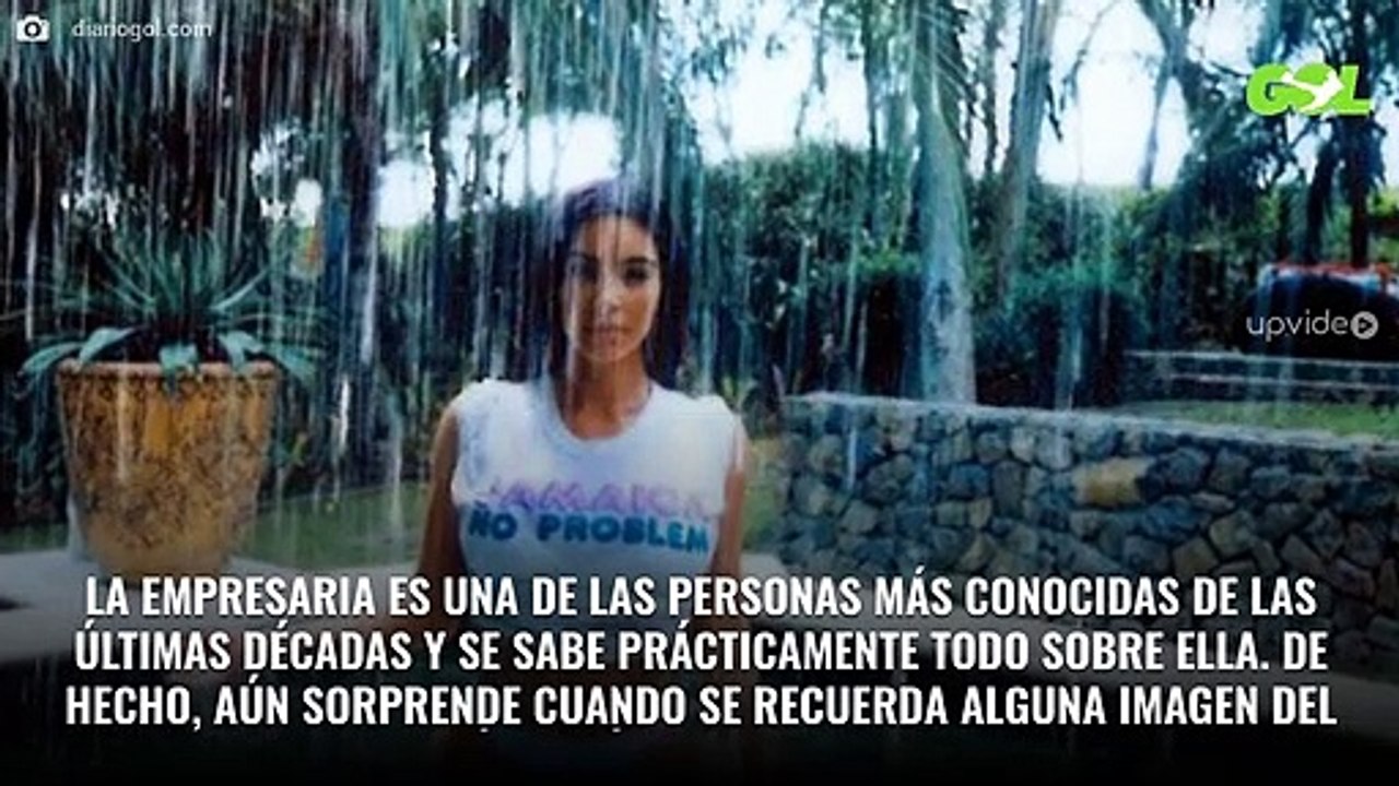 Así era Kim Kardashian en bikini antes de operarse: “¡Brutal!”